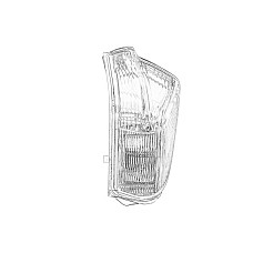 Semnalizator Lampa semnalizare Stanga in oglinda MERCEDES SPRINTER 35-T B906 SPRINTER 3-T B906 SPRINTER 46-T B906 1.8-3.5 06.06- OE MERCEDES 001 822 93 20