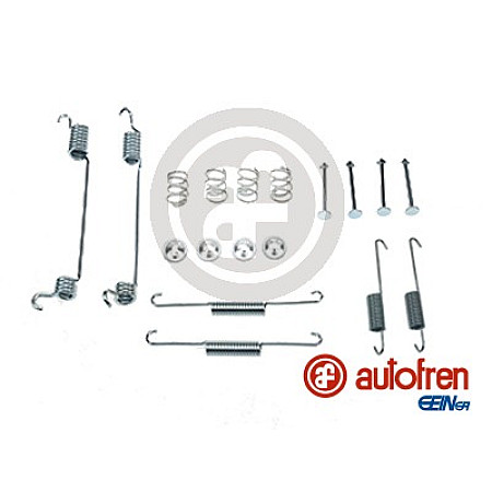 Set accesorii, sabot de frana Set de montaj pantofi de frana LUCAS NISSAN MICRA II 1.0-1.5D 08.92-02.03 AUTOFREN SEINSA D3-1007A