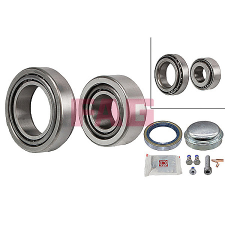 Kit rulmenti roata Kit rulment roata Fata 25x52x19 MERCEDES E W212 S C140 S W140 S W220 2.5-6.0 02.91-12.11 FAG Bearings 713 6673 50