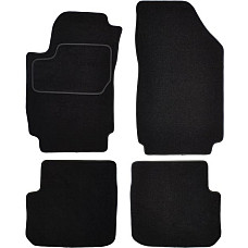 Covoras podea textil Floor mats Velours 4 pcs front/rear set colour neagra FIAT STILO 10.01-04.07 Saloon for 3-door version MAMMOOTH MMT A041 FIA255 PRM 01