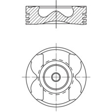 Piston 85 MERCEDES X 470 NISSAN INTERSTAR NV400 OPEL MOVANO B RENAULT MASTER III 2.3D 02.10- MAHLE 021 PI 00129 000