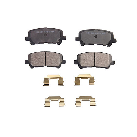 Set placute de frana Spate fara omologare ECE R90  ACURA MDX HONDA ODYSSEY PILOT 3.5/3.7 10.06- USA PMD1281AT