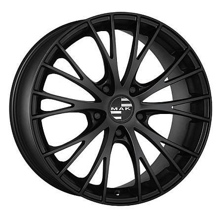 Janta aliaj PKW Verificati kit-ul de montare al jantei 9x19 5x112 CH 6645 ET: 21 Janta aluminiu  AUDI Q8 PORSCHE MACAN VW PASSAT B5 08.99- MAK Rennen Negru mat MAK F9090NNMB21WSX
