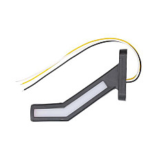 Lampa gabarit Outline marker lights L orange/red/white LED surface hose length 400 on long arm 12/24V dynamic indicator type: neon with function of rear indicator WAS 1259L W168.6DD