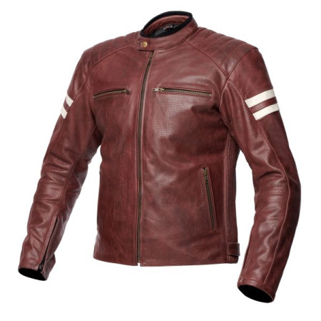 Jachete din piele Jackets touring SPYKE MILANO MAN 2.0 colour brown size 48 SPYKE 110344/10035/48