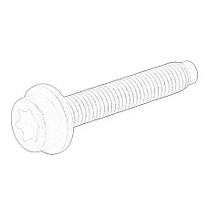 Surub, roata dintata-ax cu came Camshaft sprocket fitting bolt FORD C-MAX II ECOSPORT FOCUS III GALAXY II GALAXY III GRAND C-MAX KA+ III KUGA II MONDEO IV MONDEO V S-MAX 1.2/1.5/1.6 07.10- OE FORD 1857708