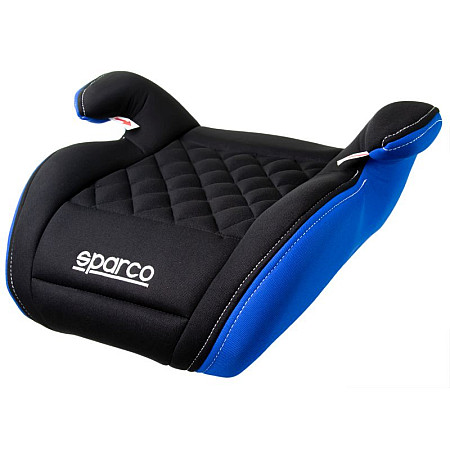 Scaun copil Car seat ECE R44/04 15-36 kg. Black/Blue plastic / polyester / quilted safety seat belts SPARCO SPRO 100KBKBL PIK