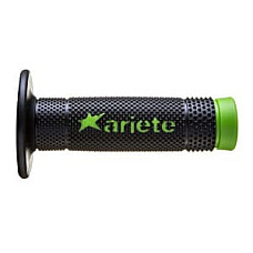 Manson ghidon diametru 22; 24mm lungime 115mm Offroad colour: neagra/green (2 pcs.) ARIETE 02643-VN