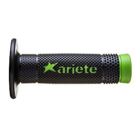 Manson ghidon diametru 22; 24mm lungime 115mm Offroad colour: neagra/green (2 pcs.) ARIETE 02643-VN