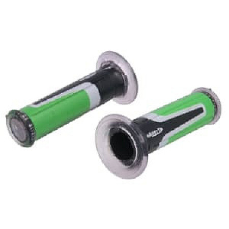 Manson ghidon diametru 22; 24mm lungime 120mm Road colour: neagra/green/grey, Harri's (2 pcs.) ARIETE 01687-AV