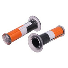 Manson ghidon diametru 22; 24mm lungime 120mm Road colour: neagra/red/white, Harri's (2 pcs.) ARIETE 01687-BON