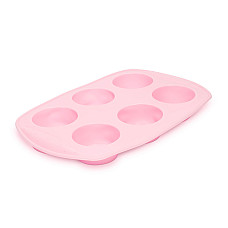 Matri din silicon, pentru copt brioe - 6 porii