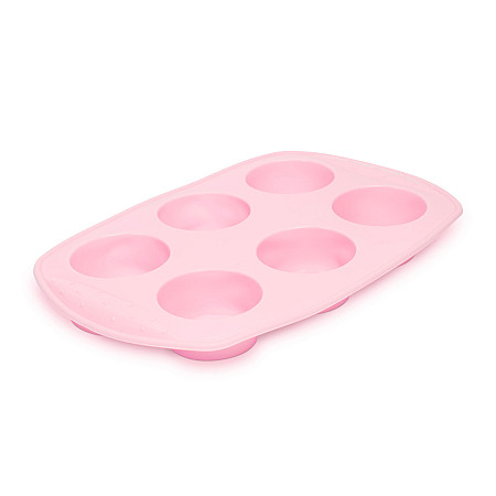 Matri din silicon, pentru copt brioe - 6 porii
