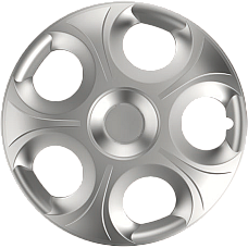 Capace roti auto Matrix 4buc - Argintiu - 15''