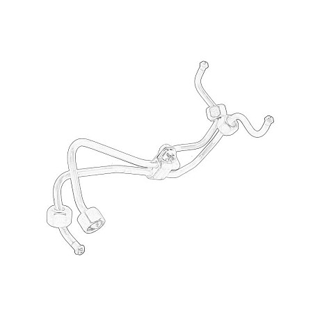 Conducta de inalta presiune, inst. de injectie CR system high pressure fuel hose 3/4 OPEL ASTRA G ASTRA G/KOMBI FRONTERA B SIGNUM VECTRA C VECTRA C GTS ZAFIRA A 2.0D/2.2D 02.98-06.08 OE OPEL 58 20 403