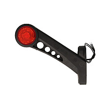 Lampa gabarit Outline marker lights L Orange/Red/White LED 12/24V WAS 892L W77.3