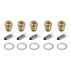 Cui poantou Carburettor needle valve with a socket quantity per packaging:5pcs YAMAHA XJ XV 650-920 1980-1988 TOURMAX FVS-201/5