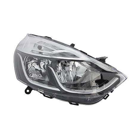 Far Lampa frontala Dreapta halogen H1/H7 electric cu motor culoare insert: cromat culoare semnalizator: portocaliu RENAULT CLIO IV CLIO IV/HATCHBACK MAGNETI MARELLI 712105911110