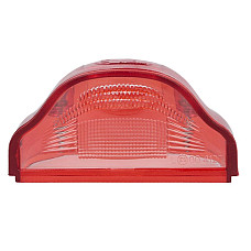 Dispersor, iluminare numar circulatie Lampshade rear L/R with plate lighting ASPOCK A18-8630-104