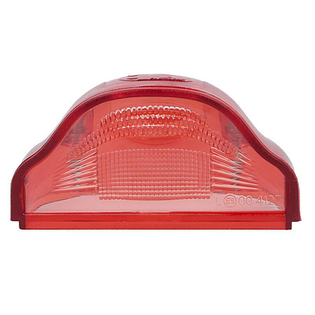 Dispersor, iluminare numar circulatie Lampshade rear L/R with plate lighting ASPOCK A18-8630-104