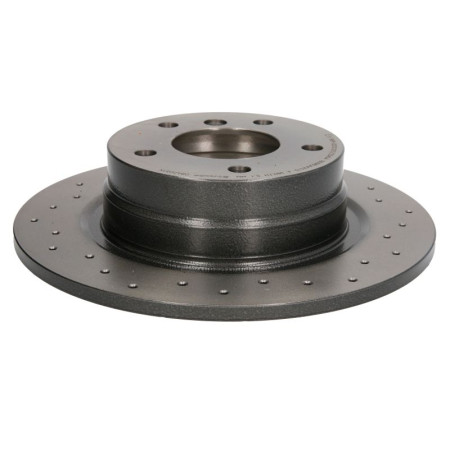 Disc frana Brake disc BREMBO Xtra 1pcs Drilled rear  L/R outer diameter 296 mm thickness 105 mm BMW 1 E81 1 E82 1 E87 3 E90 3 E91 3 E92 1.6/2.0/2.0D 06.04-10.13 BREMBO 08.A205.1X