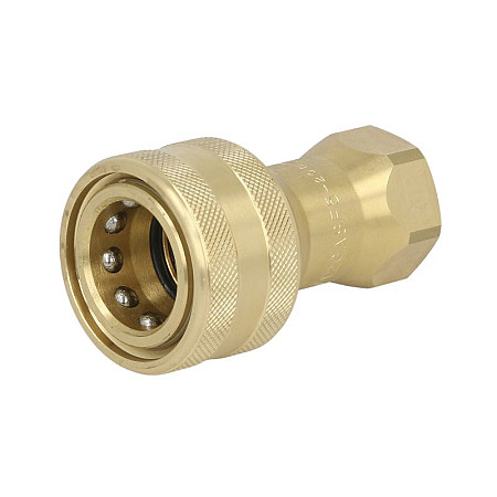 Cuplaj hidraulic EN mushroom-shaped valve drept 75l/min. FASTER HNV 12 GAS F 5