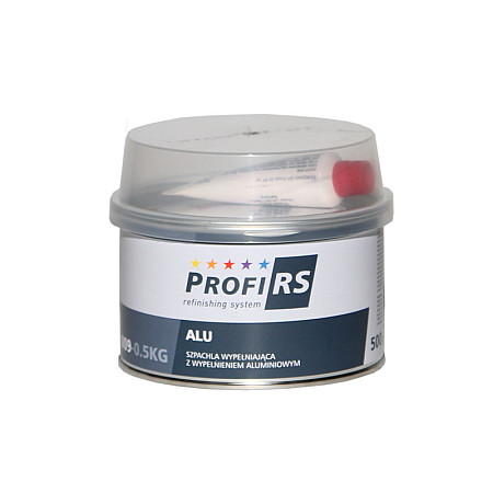 Filler caroserie PROFIRS Umplutura pentru corp umplere cu aluminiu set intaritor 05kg destinat pentru otel zincat culoare gri 0RS009 05KG