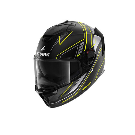 Cati integrale Casca casca cu fata intreaga SHARK SPARTAN GT PRO TORYAN MAT culoare galben/gri/matt/negru marime L SHARK HE1316E-KYA-L