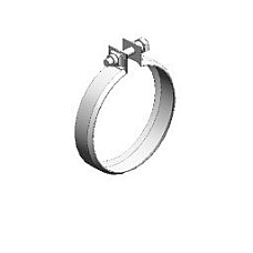 Colier, sistem de esapament Clema de esapament 102mm aluminiu NEOPLAN TRANSLINER SETRA 300 400 OM441.980-OM457.973 12.88- DINEX DIN50849