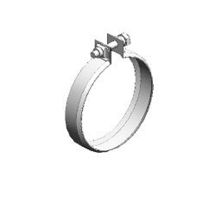 Colier, sistem de esapament Clema de esapament 889mm aluminiu MERCEDES ATEGO 3 OM934.911/OM936.910 04.13- DINEX DIN50852