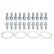 Trusa de montare a jantei de aliaj Fitting kit P 76x601 B M12x15x27 K17 1 kit / 4 wheels - B/N qty 20 MAK MAK 8000000704
