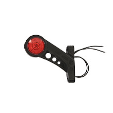 Lampa gabarit Outline marker lights L Red/White LED 12/24V WAS 622BCL W77.4