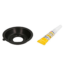 Membrana carburator (diaphragm, glue, band clip) HONDA CB, CBX, GL, VF, VT, XL, XRV 450-1200 1982-2007 KEYSTER 3367