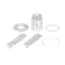 Kit reparare etrier Spate Dreapta/Stanga CHRYSLER SEBRING DODGE AVENGER CALIBER JEEP COMPASS PATRIOT 1.8-3.6 06.06- CHRYSLER 68020255AB
