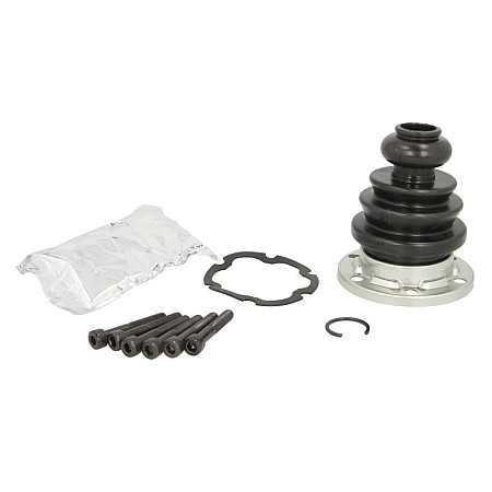 Ansamblu burduf, articulatie planetara Burduf cauciuc cap planetara Fata/Interior fi: 24/100 lungime115 AUDI A4 B5 VW PASSAT B5 PASSAT B5.5 1.6 11.94-05.05 HANS PRIES HP108 213