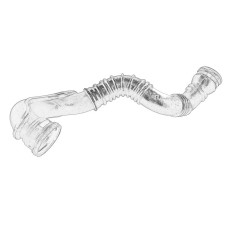 Furtun ear supraalimentare Conducta de intrare a aerului OPEL ASTRA J 1.7D 10.10-10.15 OE OPEL 13 02 123