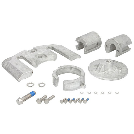 Anode set aluminium intended use: drinking water/salt water MERCRUISER Bravo I QUICKSILVER 97-888758Q02