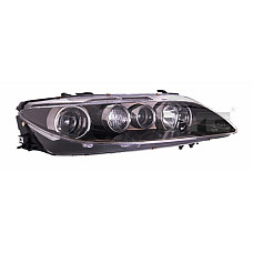 Far Lampa frontala Dreapta 2*H1/H3 electric cu motor culoare insert: negru MAZDA 6 -07.07 TYC TYC 20-0975-15-2