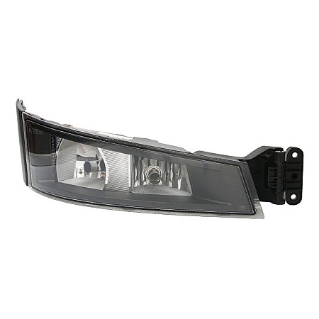 Far faza lunga Lampa de ceata Dreapta H7x2 cu lumini curbe rama neagra 24V  VOLVO FH II 01.12- GIANT 131-VT13232BR