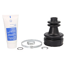 Ansamblu burduf, articulatie planetara Burduf cauciuc cap planetara Fata/Interior fi: 22/63 lungime113 set FORD FIESTA IV FIESTA/MINIVAN 1.25-1.8D 08.95-08.03 HANS PRIES HP301 249