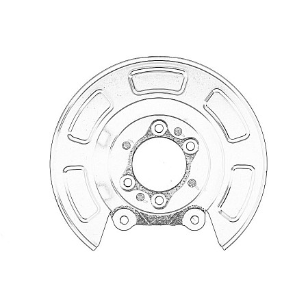 Capac, tambur de frana Suport frana/scut ancora Stanga Spate HYUNDAI I20 ACTIVE I20 I I20 II KIA VENGA 1.0-1.6D 08.08- HYUNDAI 583901P500