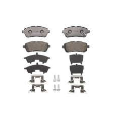 Set placute de frana Fata DAIHATSU MATERIA SIRION FORD FIESTA VI MAZDA 2 SUBARU JUSTY IV SUZUKI BALENO SWIFT IV SWIFT V 1.0-1.6D 01.05- BRECK 24283 00 702 10