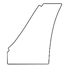 Autoclant protectie caroserie Eticheta de pentru aripa Spate Stanga culoare incolor EN Self adjusting Folie 3M PPF 40 potriveste SKODA OCTAVIA III 1112 0616 BLIC 2000 00 7522011P