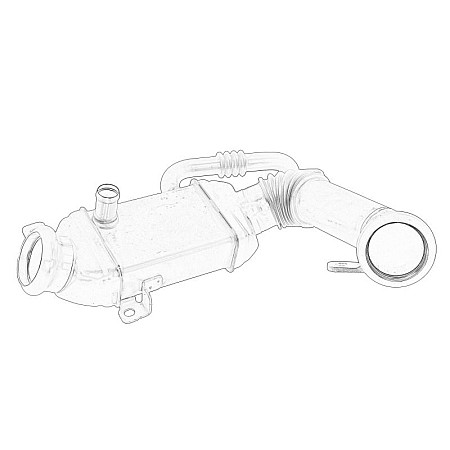 Radiator, recirculare gaze de esapament EGR valve exhaust gases radiator FIAT DUCATO 2.3D 04.15- OE FIAT 5802131785