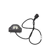 Iluminare numar de circulatie Lampa numar inmatriculare culoare: negru lungime furtun: 1000mm conector: ASS2  ASPOCK A36-3607-017
