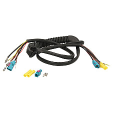 Set de reparat cabluri, haion Fir de cablu pentru capacul portbagajului 1150mm Stanga BMW 3 E91 1.6-3.0D 12.04-12.12 SENCOM SEN2016091-R