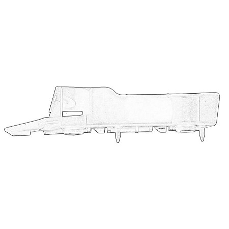 Bara/piese Ghidaj/suport bara de protectie Fata Dreapta AUDI A5 06.07-01.17 OE VW 8T0 807 284C