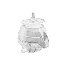 Suport motor Engine mount front L/R BMW 5 E60 5 E61 2.0D 04.05-05.10 OE BMW 22 11 6 769 874