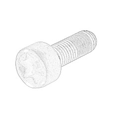 Surub volanta M9x26mm FORD FOCUS III KUGA II TOURNEO CONNECT V408 NADWOZIE WIELKO TRANSIT CONNECT V408/MINIVAN 1.0/1.5D/1.6D 02.12- OE FORD 1731836