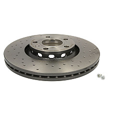 Disc frana Brake disc BREMBO Xtra 1pcs Drilled front  L/R outer diameter 312 mm thickness 25 mm AUDI A4 B6 A4 B7 A6 C5 SEAT EXEO EXEO ST SKODA SUPERB I 1.6-4.2 10.96-05.13 BREMBO 09.8690.1X